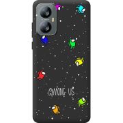 Чорний чохол BoxFace Blackview A52 Pro Among Us Invisible