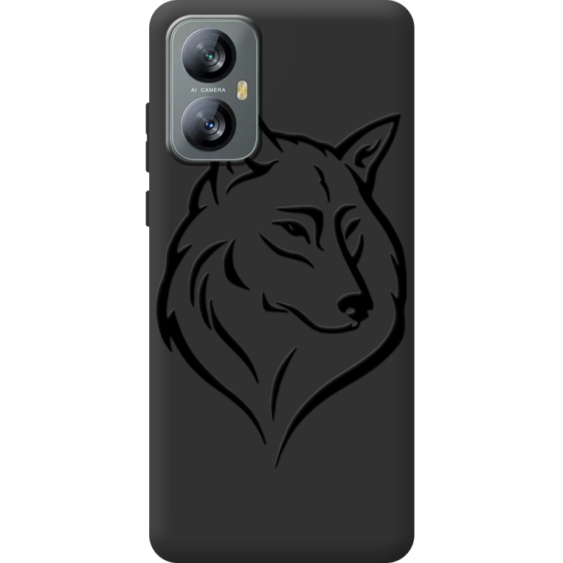 Чорний чохол BoxFace Blackview A52 Pro Wolf
