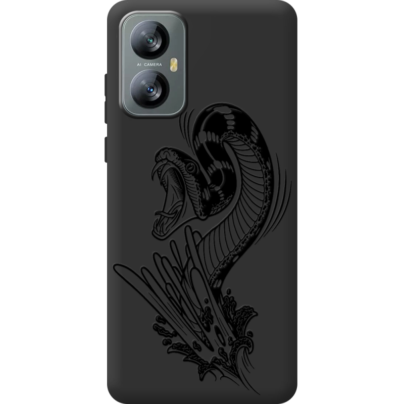 Чорний чохол BoxFace Blackview A52 Pro Snake