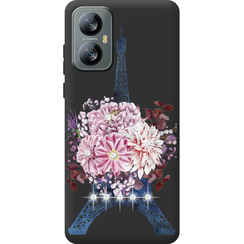 Чохол зі стразами Blackview A52 Pro Eiffel Tower