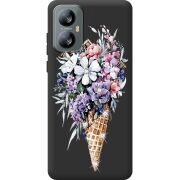 Чохол зі стразами Blackview A52 Pro Ice Cream Flowers