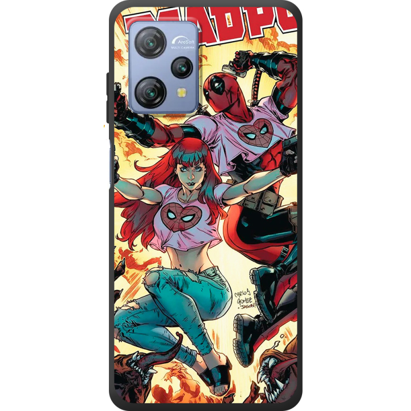 Чохол BoxFace Blackview A53 Deadpool and Mary Jane