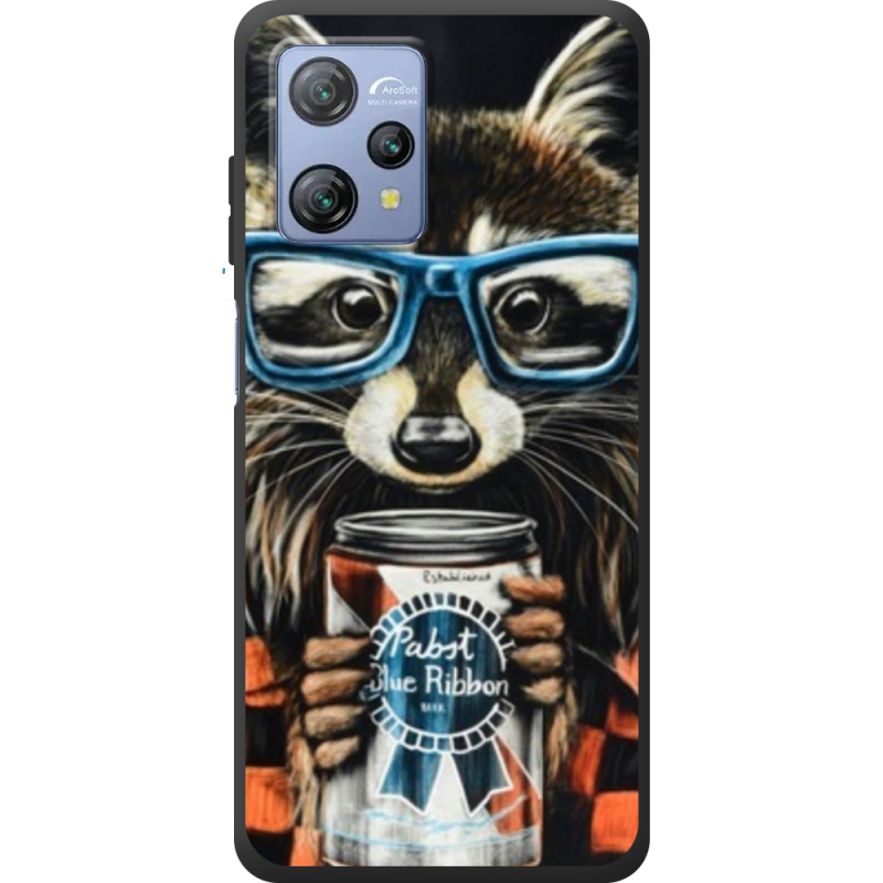 Чохол BoxFace Blackview A53 Енот с банкой