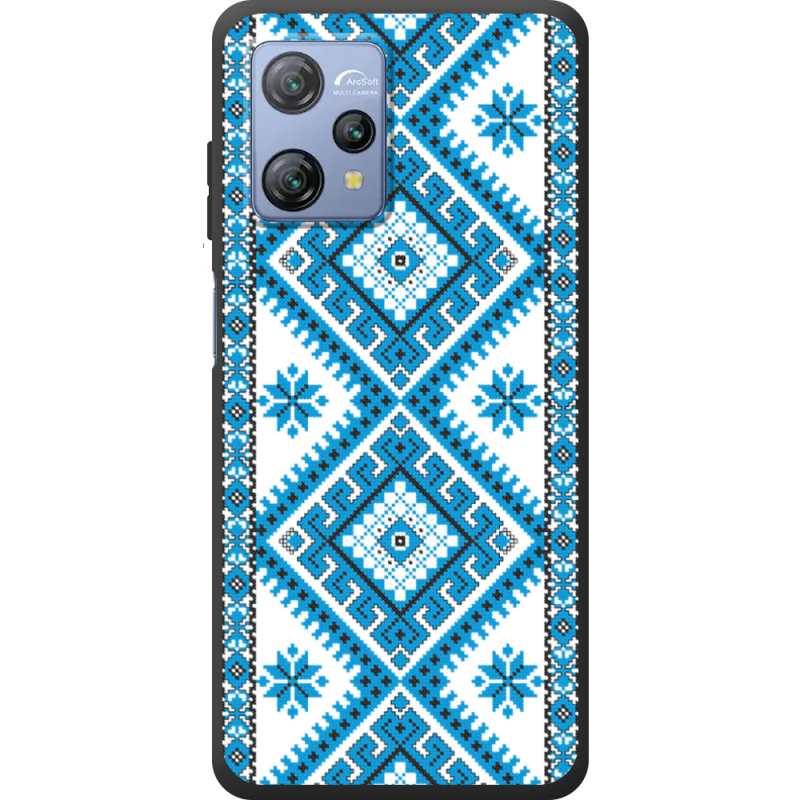 Чохол BoxFace Blackview A53 Блакитний Орнамент