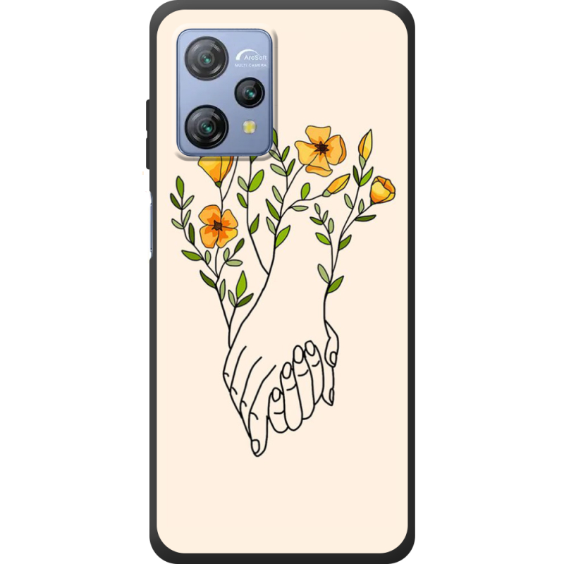 Чохол BoxFace Blackview A53 Flower Hands
