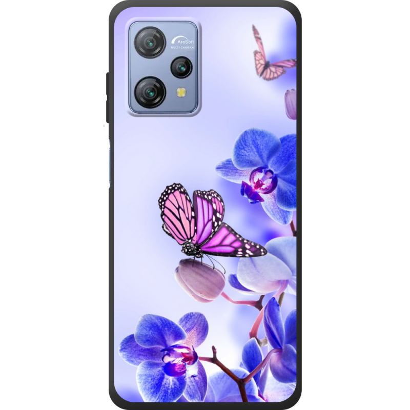 Чохол BoxFace Blackview A53 Orchids and Butterflies