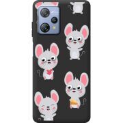 Прозорий чохол BoxFace Blackview A53 с 3D-глазками Mouse