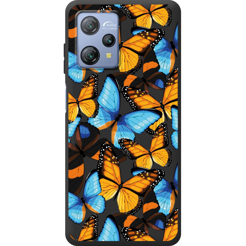 Прозорий чохол BoxFace Blackview A53 Butterfly Morpho
