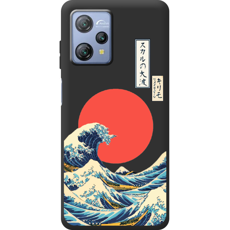 Прозорий чохол BoxFace Blackview A53 Большая волна в Канагаве