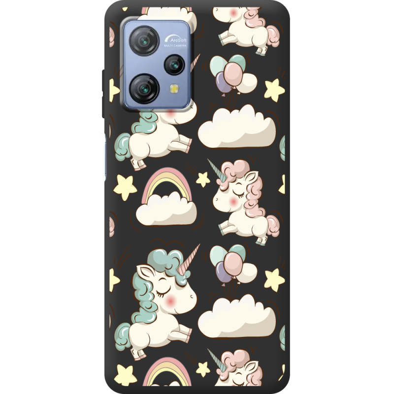 Прозорий чохол BoxFace Blackview A53 Unicorns