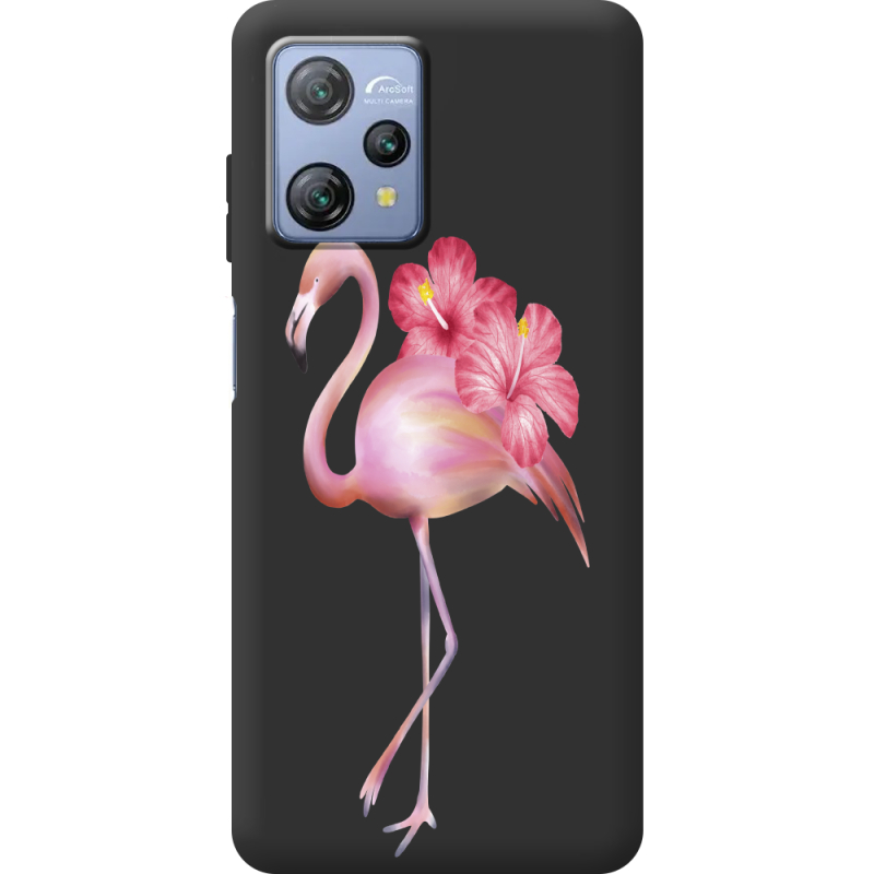 Прозорий чохол BoxFace Blackview A53 Floral Flamingo