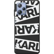 Чорний чохол BoxFace Blackview A53 White Karl