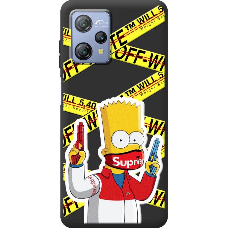 Чорний чохол BoxFace Blackview A53 White Bart