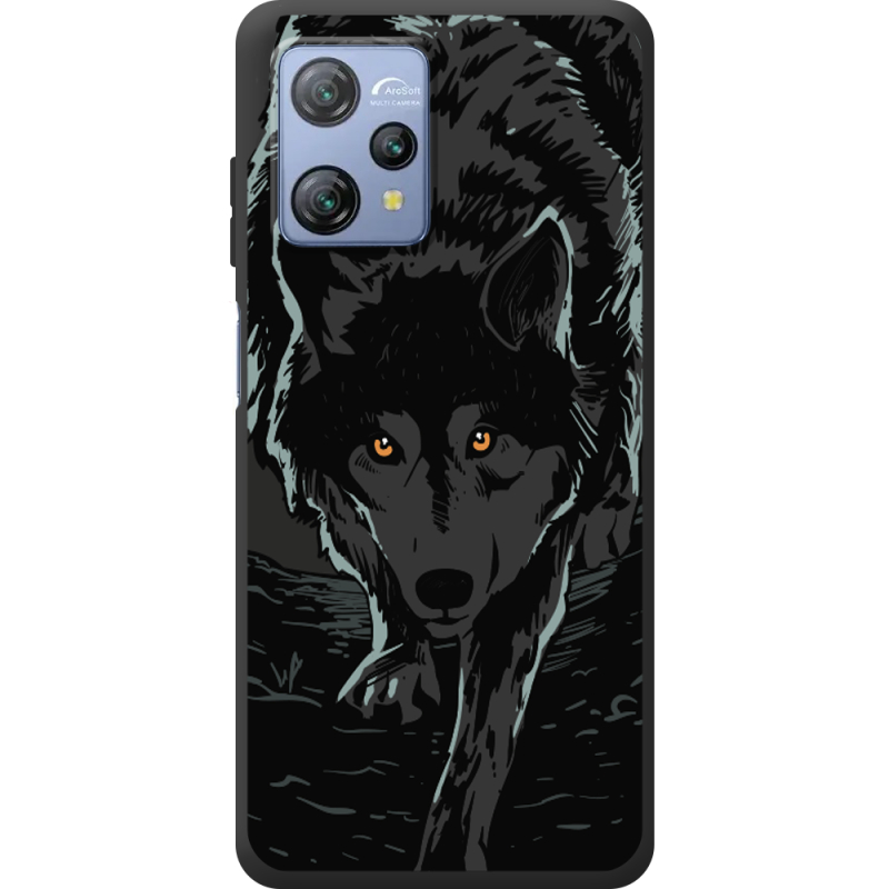 Чорний чохол BoxFace Blackview A53 Wolf