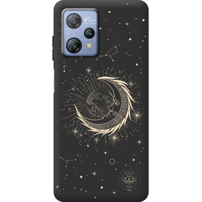 Чорний чохол BoxFace Blackview A53 Moon