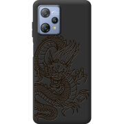 Чорний чохол BoxFace Blackview A53 Chinese Dragon