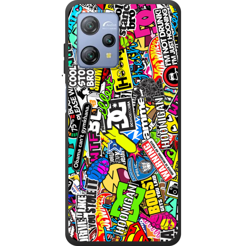 Чохол BoxFace Blackview A53 Pro Multicolored Inscriptions