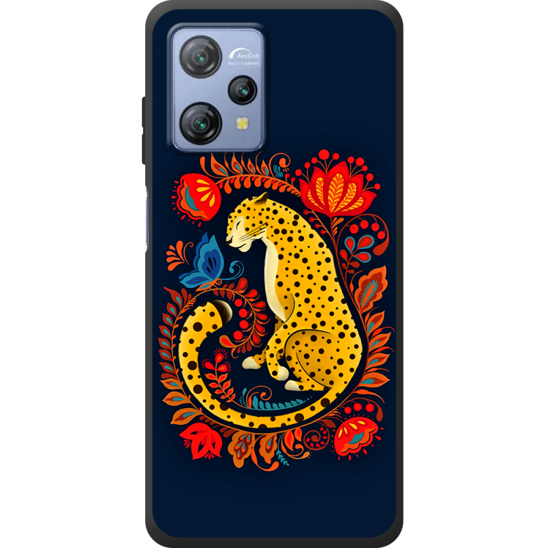 Чохол BoxFace Blackview A53 Pro Petrykivka Leopard