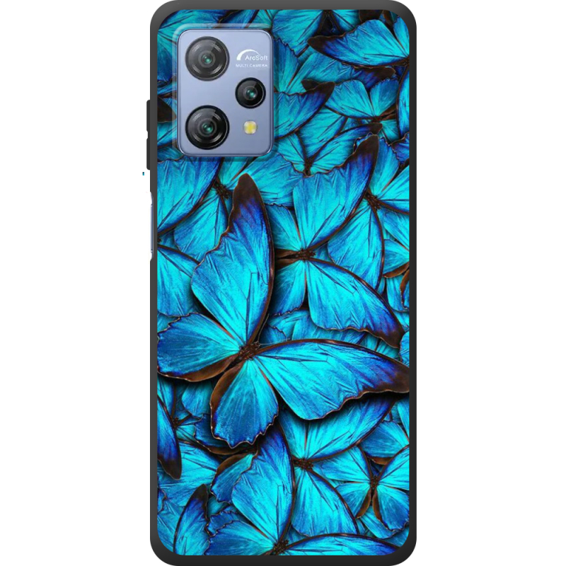 Чохол BoxFace Blackview A53 Pro лазурные бабочки