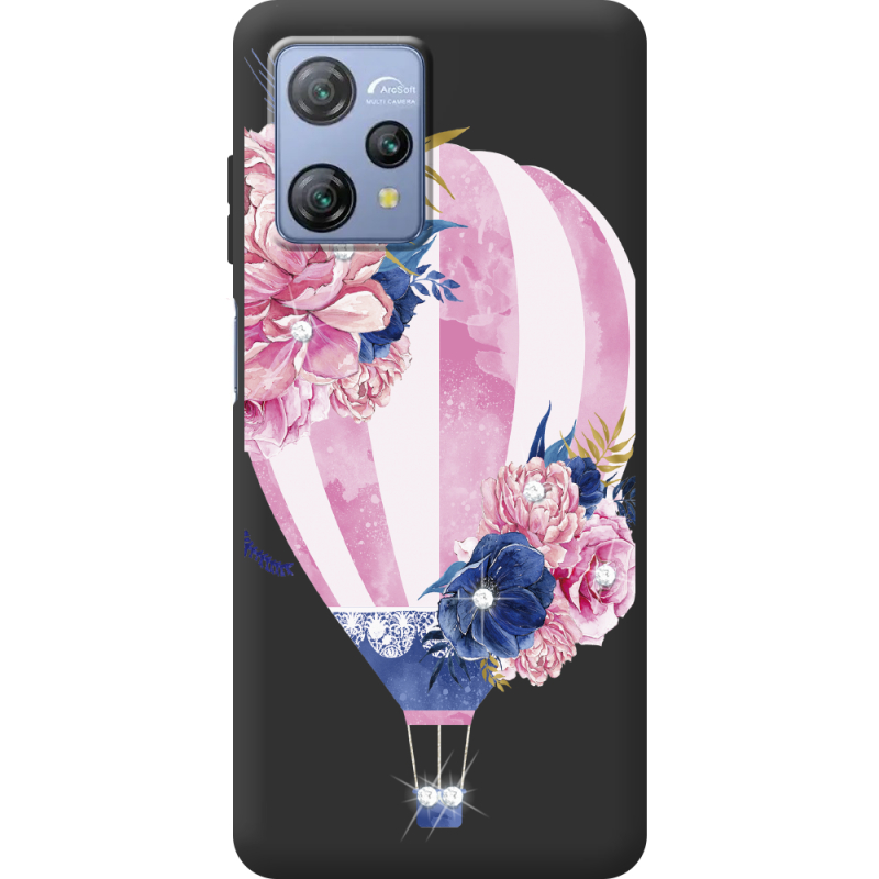 Чохол зі стразами Blackview A53 Pro Pink Air Baloon