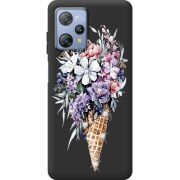 Чохол зі стразами Blackview A53 Pro Ice Cream Flowers