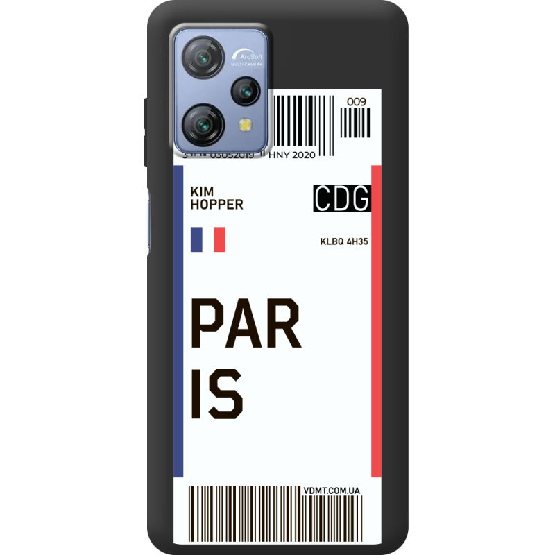 Прозорий чохол BoxFace Blackview A53 Pro Ticket Paris