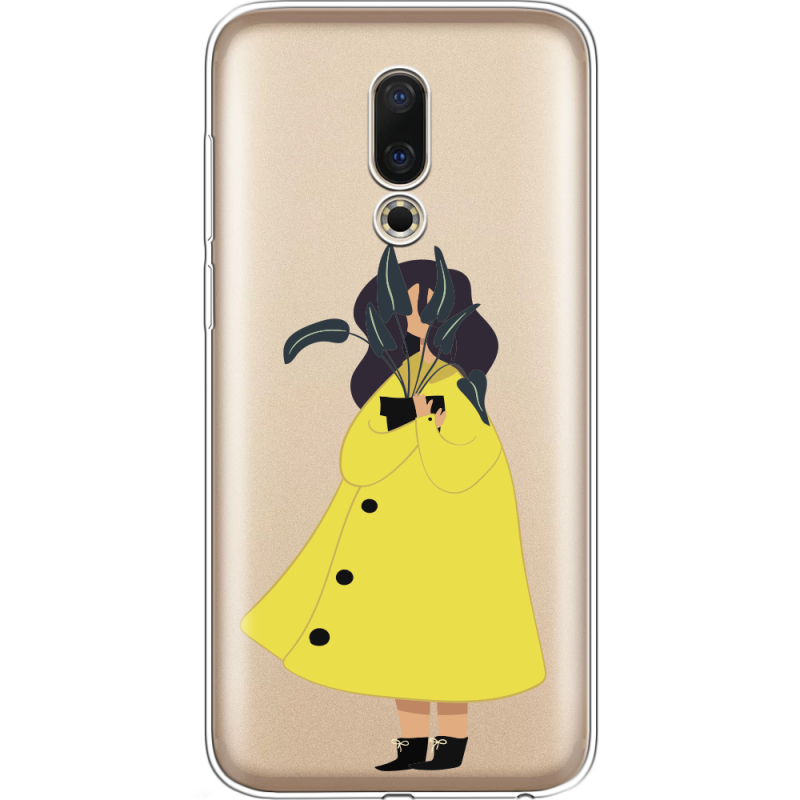 Прозрачный чехол Uprint Meizu 16 Just a Girl