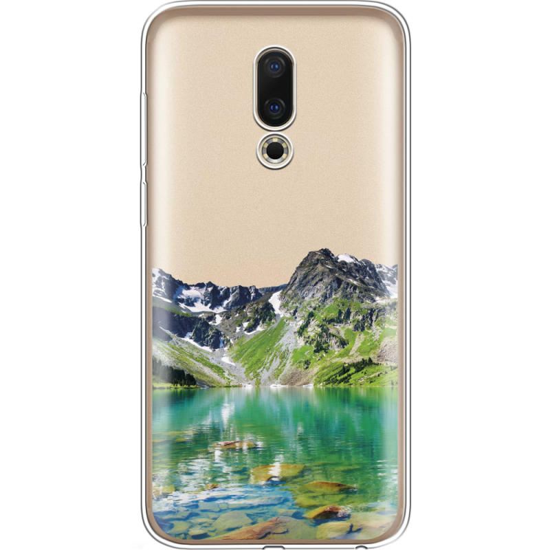 Прозрачный чехол Uprint Meizu 16 Green Mountain