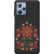 Чорний чохол BoxFace Blackview A53 Pro Ukrainian Ornament