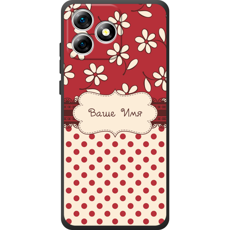 Чохол BoxFace Oukitel C53 Именной Polka Dots