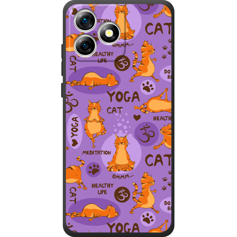 Чохол BoxFace Oukitel C53 Yoga Cat