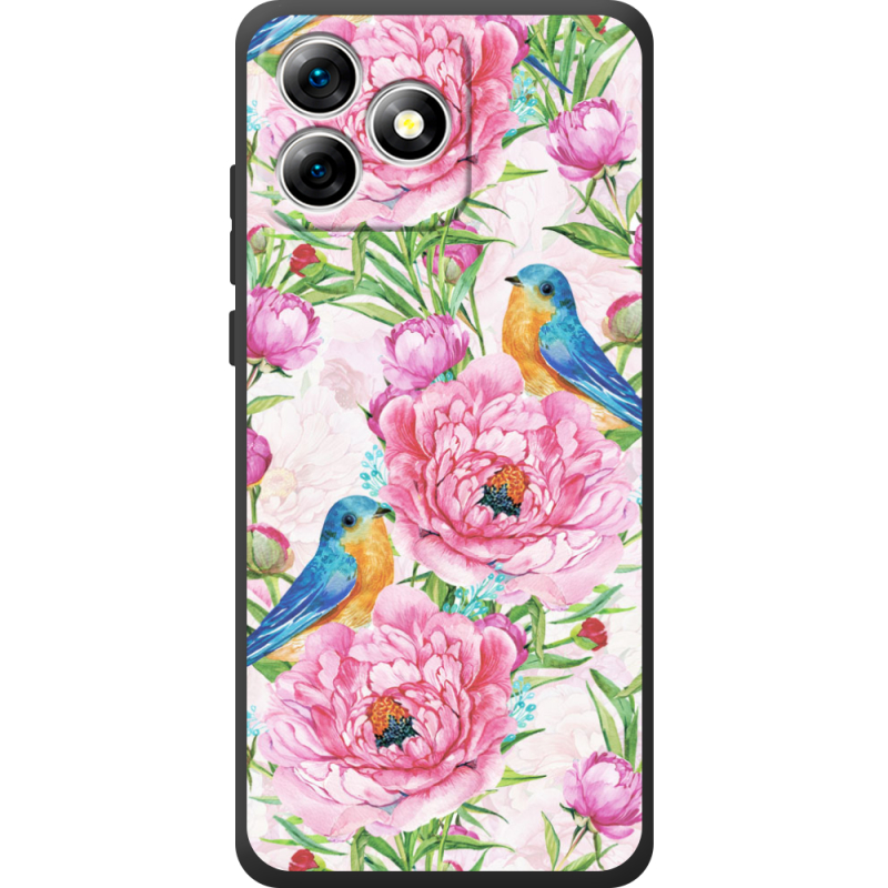 Чохол BoxFace Oukitel C53 Birds and Flowers