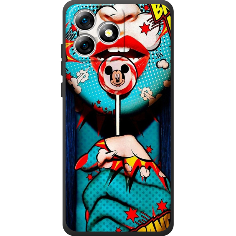 Чохол BoxFace Oukitel C53 Girl Pop Art