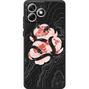 Чохол BoxFace Oukitel C53 Snake Rose