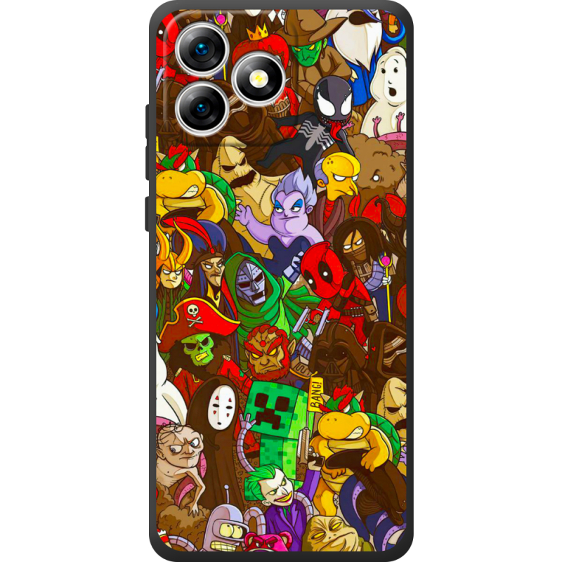 Чохол BoxFace Oukitel C53 Злодеи