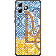 Чохол BoxFace Oukitel C53 Тризуб Вишивка