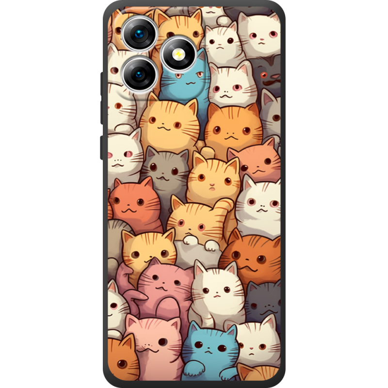 Чохол BoxFace Oukitel C53 Котики муркотики