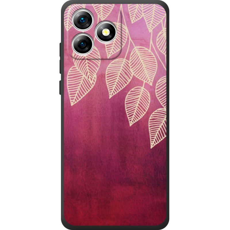 Чохол BoxFace Oukitel C53 Gold Leaves