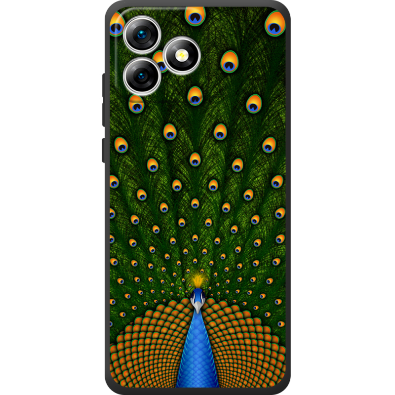 Чохол BoxFace Oukitel C53 Peacocks Tail