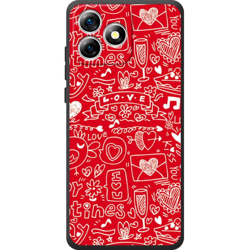 Чохол BoxFace Oukitel C53 Happy Valentines