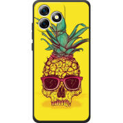 Чохол BoxFace Oukitel C53 Pineapple Skull