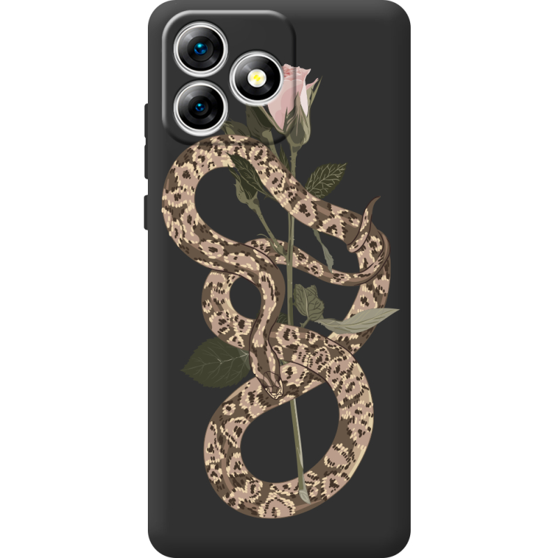 Прозорий чохол BoxFace Oukitel C53 Glamor Snake
