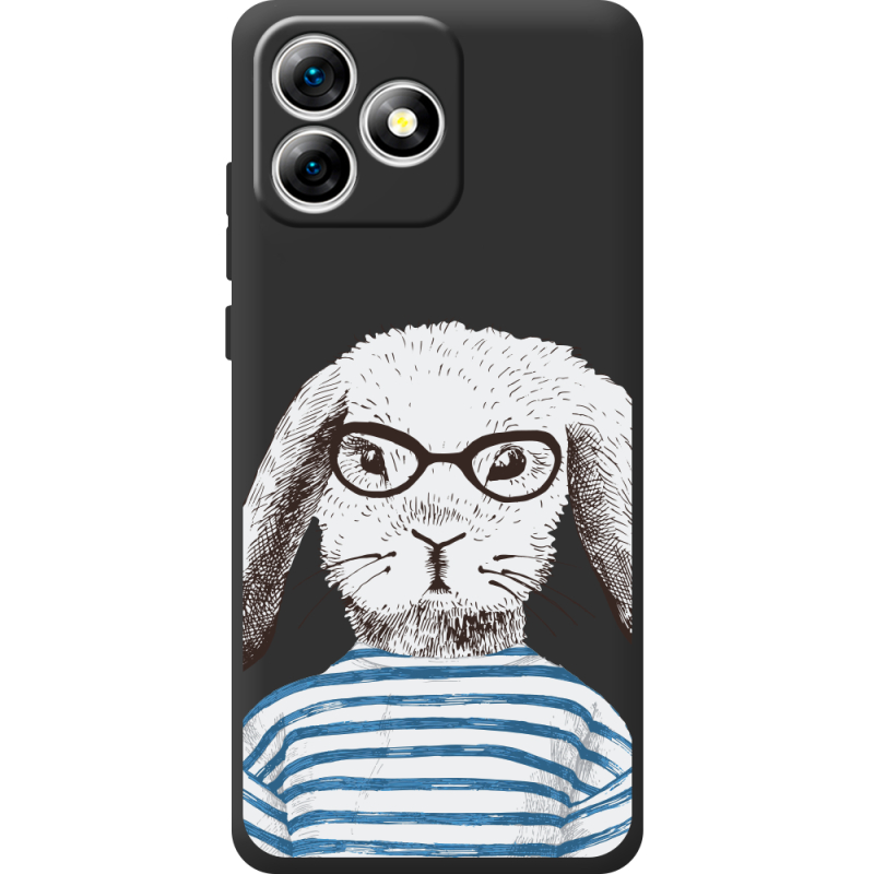 Прозорий чохол BoxFace Oukitel C53 MR. Rabbit