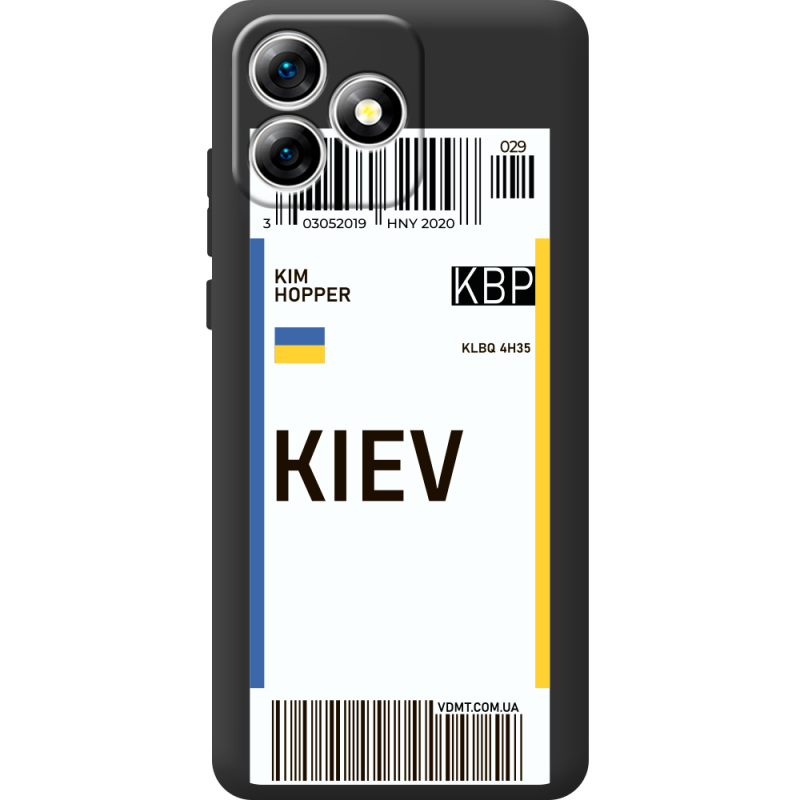 Прозорий чохол BoxFace Oukitel C53 Ticket Kiev