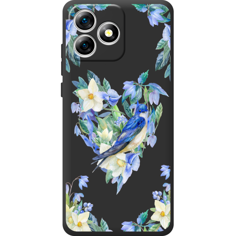 Прозорий чохол BoxFace Oukitel C53 Spring Bird