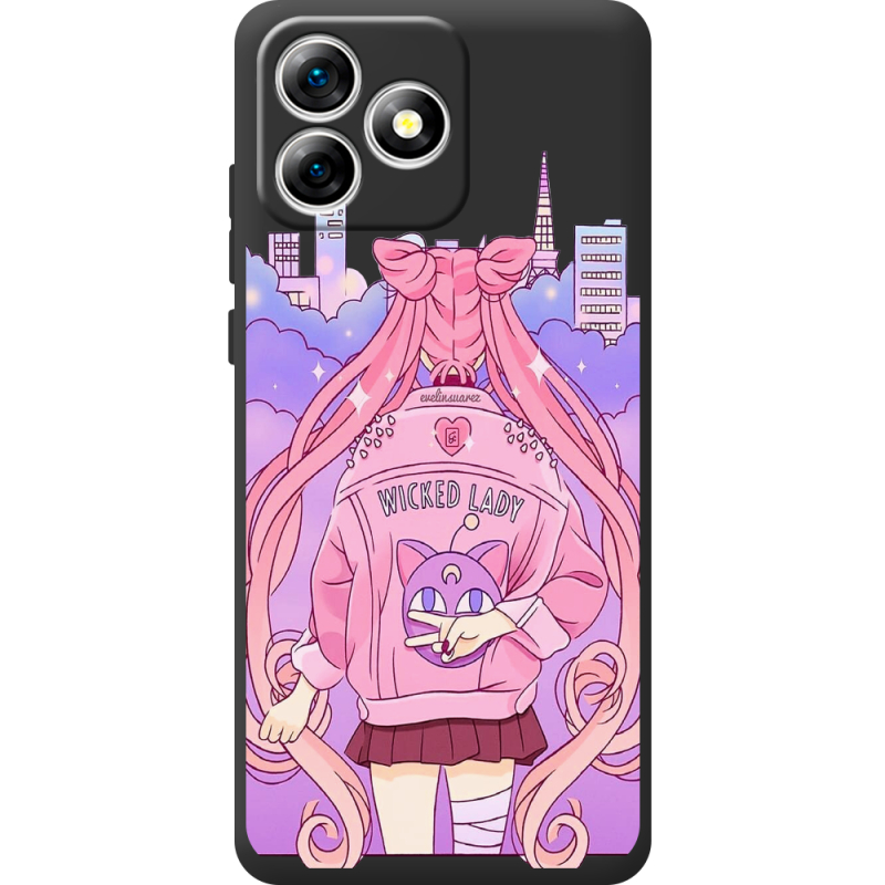 Прозорий чохол BoxFace Oukitel C53 Wiked Lady