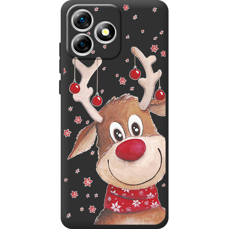 Прозорий чохол BoxFace Oukitel C53 Winter Deer