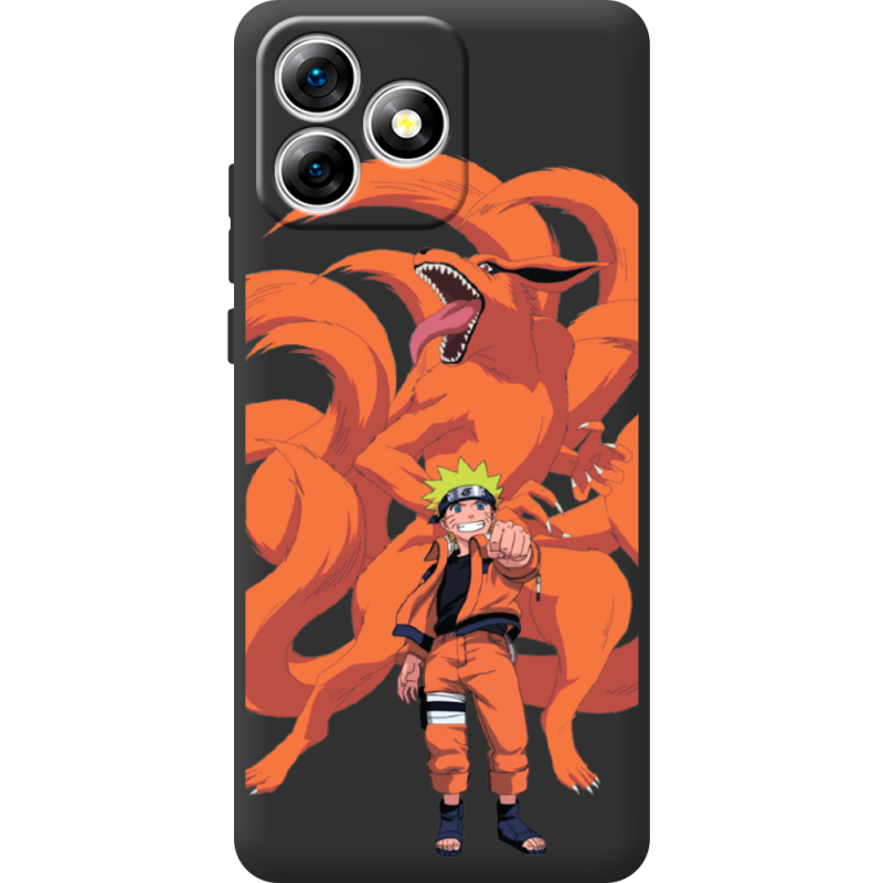 Прозорий чохол BoxFace Oukitel C53 Naruto and Kurama