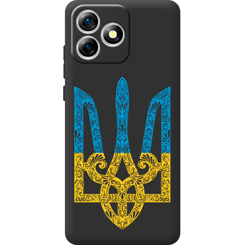 Прозорий чохол BoxFace Oukitel C53 Gold Trident