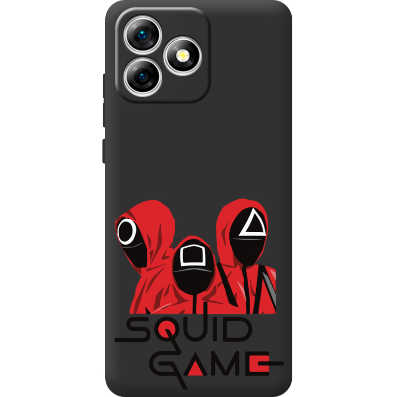 Прозорий чохол BoxFace Oukitel C53 siquid game люди в красном